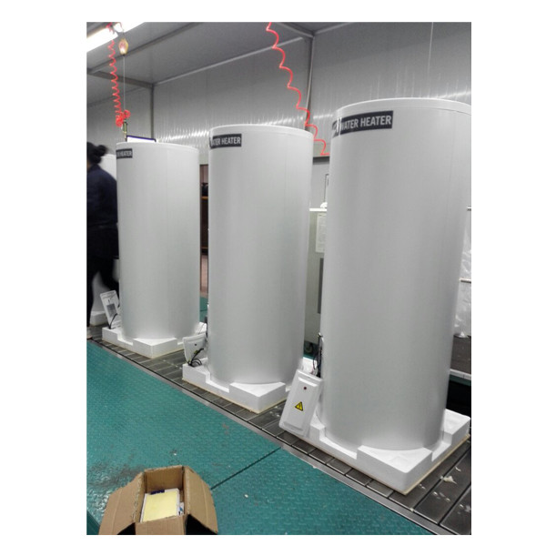 Sistem grijanja tople vode za pomoćne strojeve od plastike 
