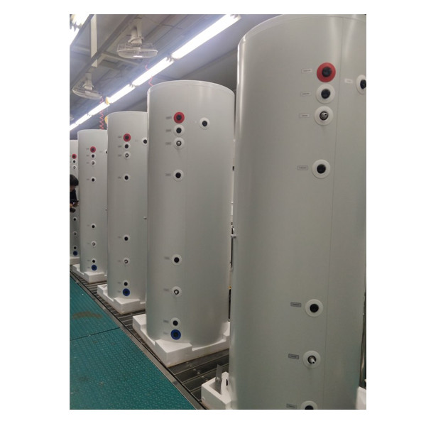 Cisterne za vodu za skladištenje pritiska od ugljičnog željeza vodoravnog tipa 6 cijena / 2 galona ugljenična spremnik za vodu za pročišćivač vode / 6 galona RO metalna boca za vodu 