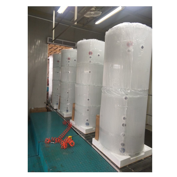 Vertikalna posuda za pritisak za širenje vode od 100 litara za komercijalnu upotrebu 