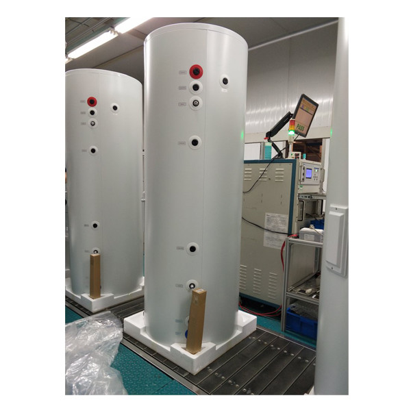 Vertikalna posuda ojačana stakloplastikom, filtrirana voda, FRP posuda pod pritiskom 