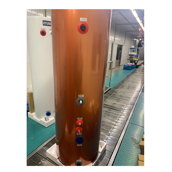 Vertikalni jednoslojni spremnik za vodu od nehrđajućeg čelika 