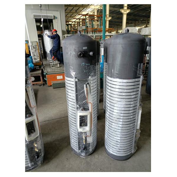 Horizontalna spremnik od nehrđajućeg čelika za skladištenje vode ili rastvora 