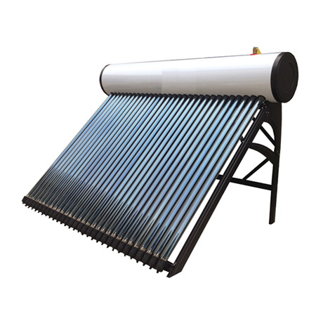 Solarni kolektor toplotne cijevi Vakuumska cijev protiv smrzavanja Bez vode Visoka učinkovitost Solarni grijač vode Solarni termalni bakar